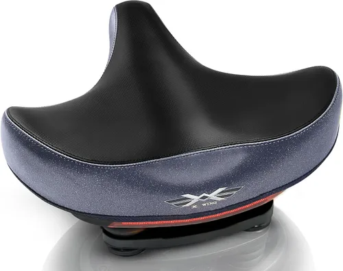 Miniatura 10 de X WING New-Age Noseless Bike Seat Cushion for Men & Women - Extra Padding & Wide - Suitable for City, Electric, Stationary Bikes - Compatible with