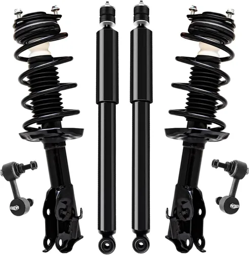 Miniatura 80 de Detroit Axle - Kit de puntales delanteros de 6 piezas para Ford Escape 2014-2019, 2 puntales y muelles helicoidales, 2 enlaces de barra