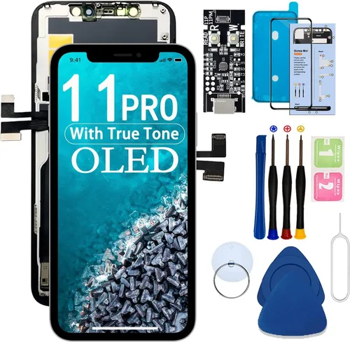 Miniatura 10 de para iPhone XS MAX Reemplazo de pantalla OLED, pantalla táctil 3D de 6.5 pulgadas, no LCD, digitalizador con kit de herramientas de reparación