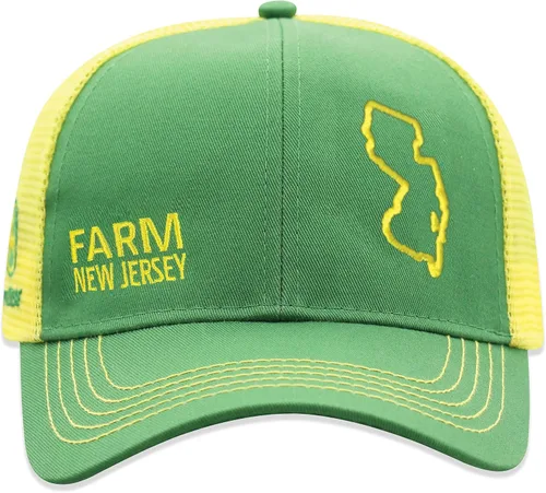 Miniatura 165 de John Deere Gorra de béisbol con logotipo y malla trasera con contraste, para hombre