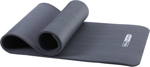 Thick High Density Yoga Mat Exercise Equipment Gym Floor Mat, Thick 72 x 24” Non-Slip Workout Fitness Home Pilates Mat for Women & Men