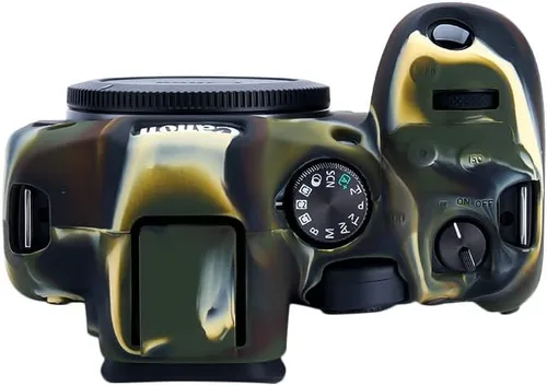 Miniatura 3 de Rieibi EOS R7 Funda De Cámara, Funda De Silicona Para Canon Eos R7 Cámara Digital, Cubierta Protectora De Silicona Para Canon R7 - Camuflaje