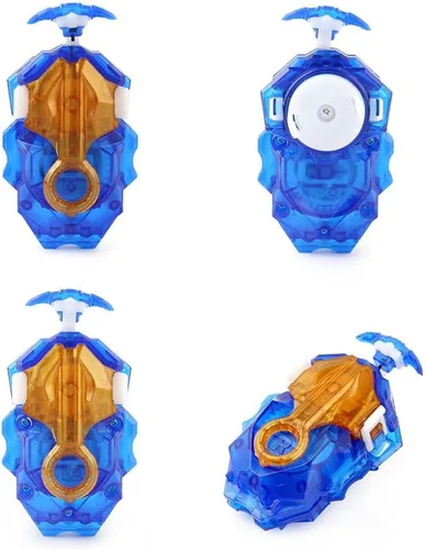 Miniatura 5 de Lanzador y agarre de cuchilla de batalla Bey Burst, B-184 Lanzador de cuerda de giro izquierdo y derecho, sistema de capa DB compatible con todas