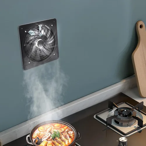 Miniatura 6 de Extractor de ventilación industrial, ventilador de escape axial, soplador de aire comercial, ventilador utilitario de alta velocidad, ventilador