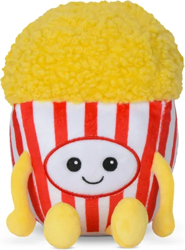 iscream Screamsicles Movie Time - Peluche Kawaii de 8 pulgadas, palomitas de maíz con mantequilla