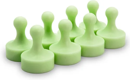 Miniatura 48 de GLASSBOARD STUDIO Potentes imanes de neodimio, en forma de peón, fuerte imán para nevera/refrigerador y pizarra blanca, ideal para oficina, cocina