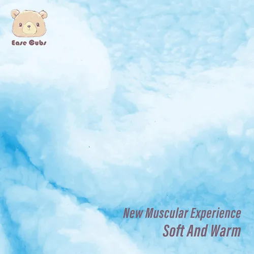 Miniatura 7 de Ease Cubs Paquete de 2 Envolturas de Arrullo de Felpa Sherpa Ultra Cálidas para Bebé - Artículos Esenciales Imprescindibles para Recién Nacidos