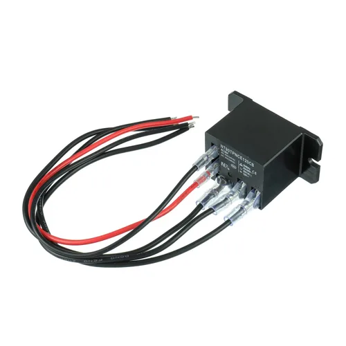 Miniatura 5 de NT90-AC120V-10X Relé de potencia CA 120V bobina 120 VCA 30A 40A SPDT (1NO 1NC) con montaje de brida y 10 terminales de conexión rápida cables mini