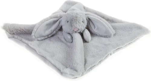 Miniatura 4 de Manta de seguridad de felpa con diseño de conejo gris de Apricot Lamb, manta de personaje para guardería de bebé, lujoso snuggler de peluche, manta