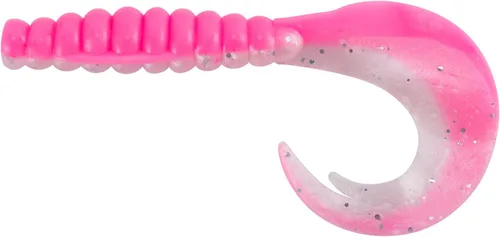 Miniatura 13 de Dr.Fish Señuelos de pesca blandos, cebos de plástico suave de 3 pulgadas, cebos de gusano Swimbaits de cinta, cola de cebo de sábalo para pesca