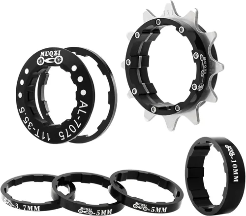 Kit de conversión de velocidad única para bicicleta 12T13T/14T/15T/16T/17T/18T/19T/20T/21T/22T Cassette de una sola velocidad y espaciadores