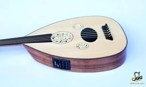 Miniatura 5 de Turco Profesional Medio Corte Eléctrico Oud Ud String Instrumento OUDE #4