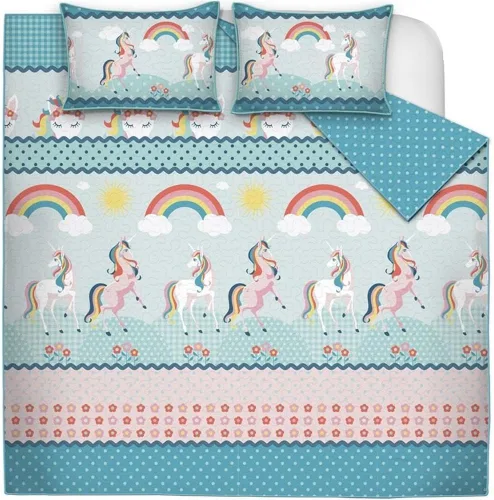 Miniatura 2 de Safdie & Co. Colchas para cama individual, cubrecamas de arcoíris, edredón de verano suave, colcha de microfibra ligera, colcha de estilo moderno
