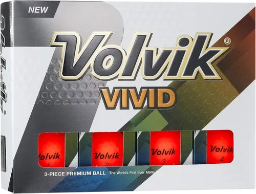Miniatura 6 de Volvik Pelotas de golf de colores con acabado mate vívido (una docena)