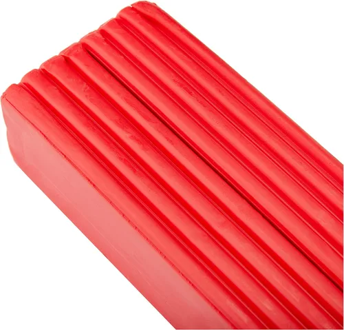 Miniatura 3 de STAEDTLER 8041-200 FIMO - Arcilla de modelado de polímero endurecedor para horno, 16.01 oz, color rojo verdadero (bloque individual)