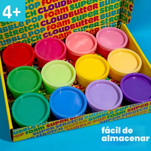 Miniatura 4 de Play-Doh Juego variado de 12 unidades de Playdoh súper elástico, regalos para niños, juguetes populares, recuerdos de fiesta para edades de 8 a 12