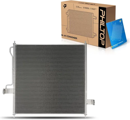 PHILTOP Condensador de aire acondicionado para Ford Explorer 2002-2005, Mercury Mountaineer 2002-2005, Reemplazar # 3056, 1L2Z17912AA, 6L2Z19712AA