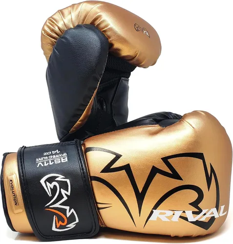 Miniatura 6 de Guantes de boxeo RIVAL RS11V Evolution para sparring, acolchado extra grueso de 5 cm, sistema V-Strap Wrist Lock 2, compartimento para manos grande