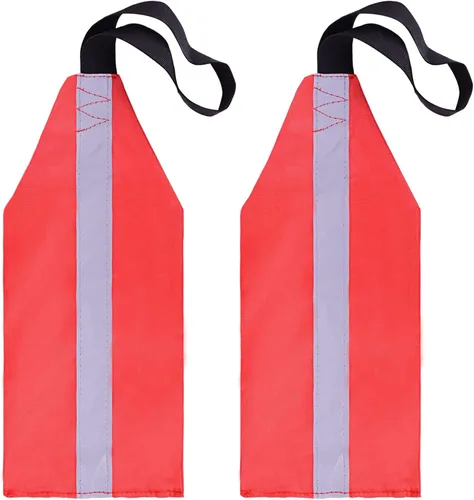 Bandera de viaje de seguridad para kayak, canoa, bandera de seguridad para kayak, remolque, bandera de viaje, accesorios de kayak, bandera de