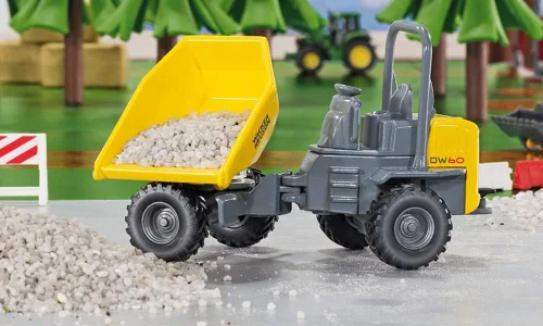 Miniatura 6 de Siku Wacker Neuson DW60 Dumper escala 1:50 3509 Réplica de vehículos de juguete de metal y plástico fundido a presión Volquete de metal