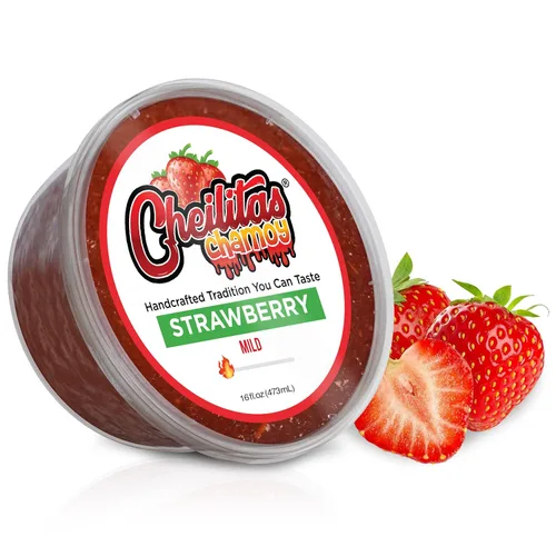 Miniatura 10 de Cheilitas Chamoy Salsa de caramelo mexicano natural para bordes Hecho a mano para bebidas, cócteles, micheladas, cerveza y más (mango)
