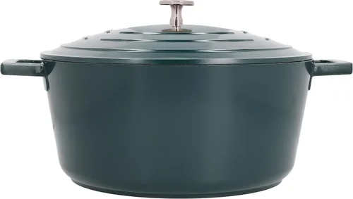 Miniatura 15 de MasterClass - Cazuela de aluminio fundido para crema, 11.0 in, 5 litros, caja de regalo