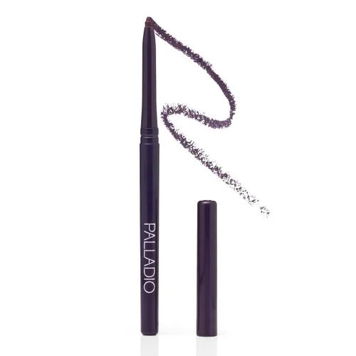 Miniatura 14 de Palladio Delineador de ojos retráctil impermeable, berenjena, cremoso, lápiz delineador de ojos deslizante giratorio, a prueba de manchas