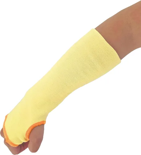 Miniatura 17 de G & F PRODUCTS 100% Kevlar fiber by DuPont Cut Resistant Knit Sleeve, Sold by 6-piece pack Corte Nivel 3 con ranura para pulgar de 18 pulgadas