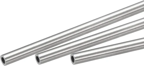Miniatura 8 de uxcell Tubo de acero inoxidable 316, tubo de 0.118 in OD 0.039 in de espesor de pared de 9.843 in de longitud de 3 piezas