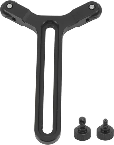 Miniatura 5 de Soporte Y con ruedas dobles, sistema universal de soporte de lente en forma de Y para estabilizador de cámara S SC, carga de 11.0 lbs
