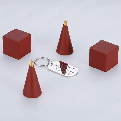 Miniatura 6 de Llavero de regalo para el día de San Valentín para esposo, novio, aniversario, regalo de cumpleaños, para parejas, llaveros, mujeres, hombres