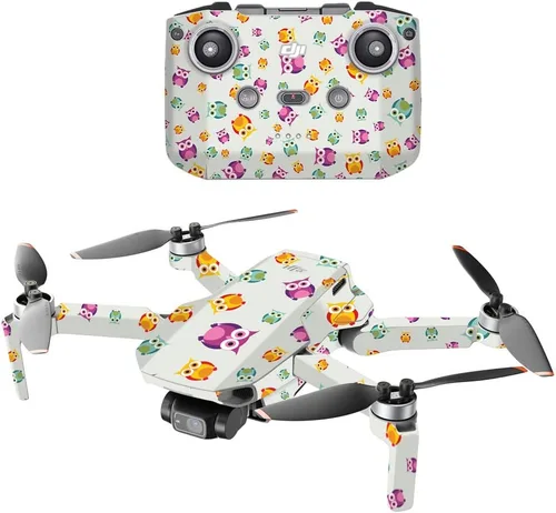 Miniatura 5 de MightySkins Compatible con DJI Mini 2 Dron portátil – Jirafa Funda protectora de vinilo duradera y única Fácil de aplicar, quitar y cambiar