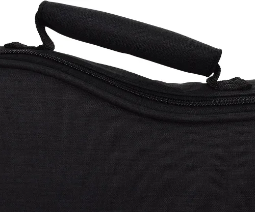 Miniatura 5 de CLOUDMUSIC Estuche para ukelele Bolsa de concierto Mochila acolchada para soprano 21 pulgadas (Soprano, Negro)