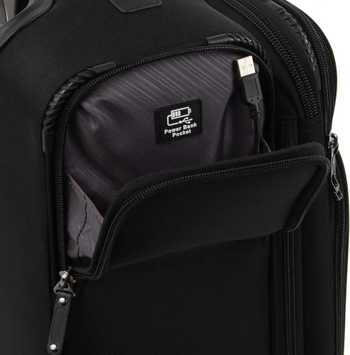 Miniatura 7 de Travelpro Crew Versapack Max Carry-On Exp Rollaboard, Negro azabache, Crew Versapack Softside - Equipaje vertical expandible
