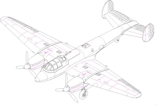 Miniatura 2 de Hobby Boss Kit de montaje fácil de bombardero soviético PE-2