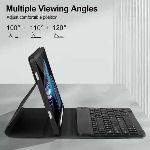 Miniatura 6 de Funda con teclado para Samsung Galaxy Tab A9+/Plus 11'' 2023(SM-X210/X216/X218), funda con teclado para Samsung Tab A9+ con soporte para S Pen