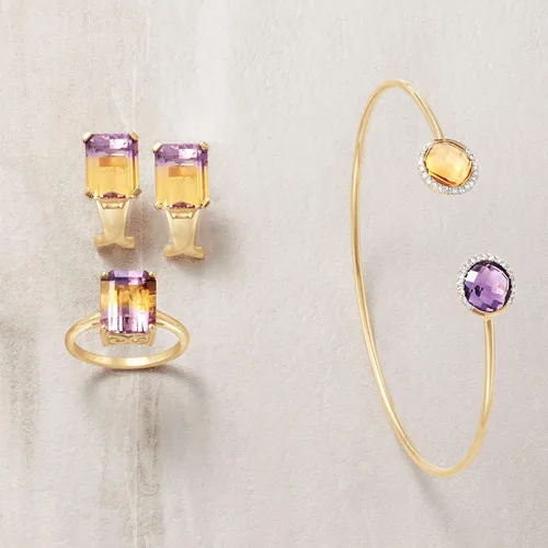 Miniatura 4 de Ross-Simons 3.40 Carat Ametrine Solitaire Ring in 14kt Yellow Gold