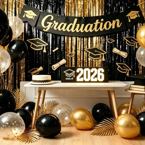 Miniatura 3 de Class of 2026 Graduation GRAD LED Sign Light, USB Powered Graduation Cap Night Light for 2026 Grad Party Decor, Bedroom, Desk, Graduation Gift
