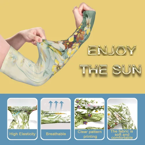 Miniatura 4 de Mangas de jardinería, mangas de enfriamiento de brazo de protección solar para jardinería, mangas a prueba de espinas para cubrir brazos para Flor