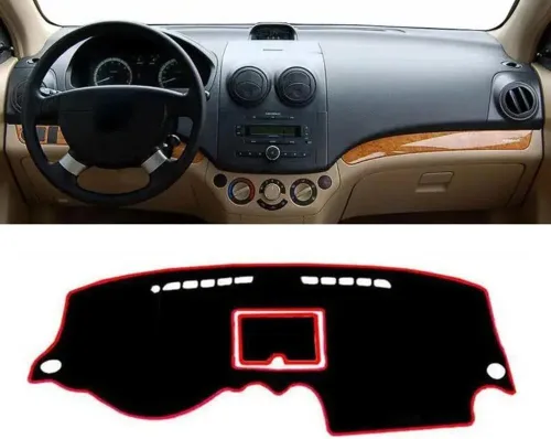 Miniatura 2 de LEFEDA Para Chevrolet Aveo Sonic 2005-2010, fundas para salpicadero de automóvil, alfombrilla de cojín, accesorios para alfombras
