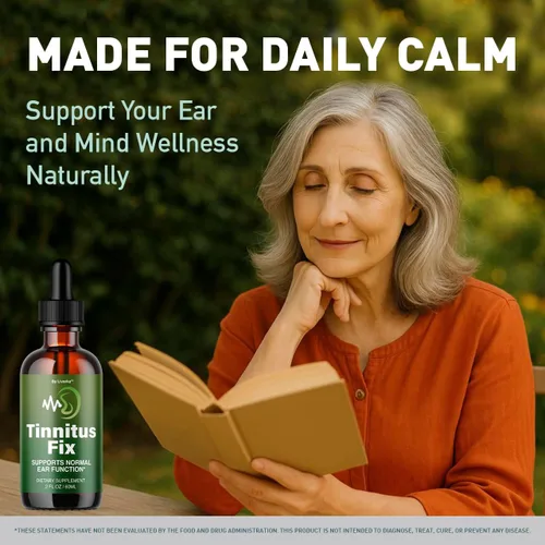 Miniatura 4 de TinnitusFix Drops - Oficial TinnitusFix Advanced Liquid Hearing Support Drop, suplemento totalmente natural Vitaminas para oído y audición