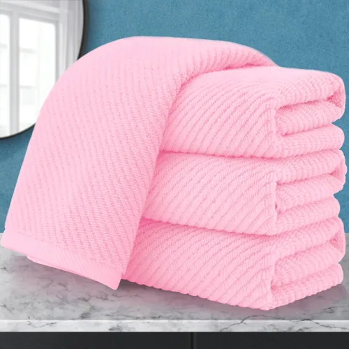 Miniatura 39 de VOOVA & MOVAS Toallas de baño amarillas – 100% algodón Secado rápido Peso Gruesas Suave, juego de 6 toallas de baño, 2 toallas grandes de 30