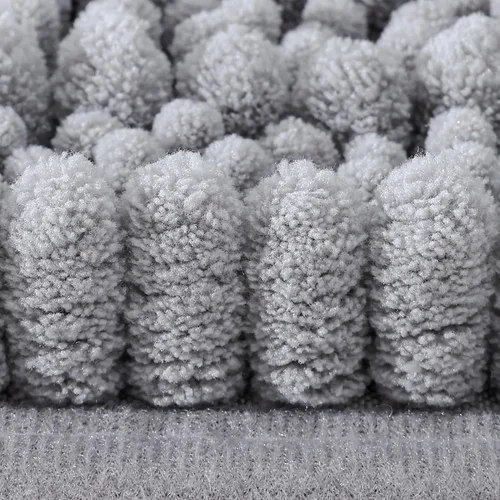 Miniatura 89 de Smiry Alfombras de Baño 24x16 pulgadas, Alfombras de Baño de Chenilla Extra Suaves y Absorbentes, Respaldo de Goma Antideslizante, Lavable a Máquina