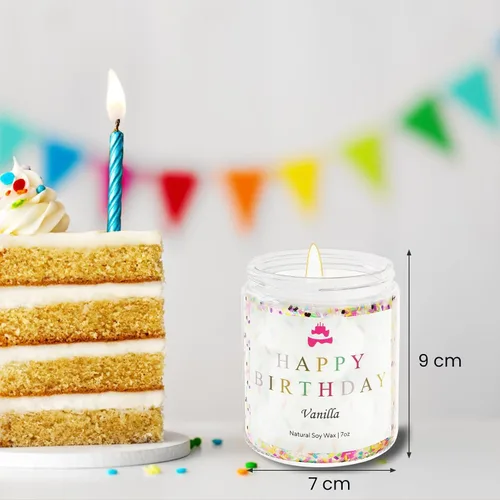 Miniatura 6 de Lihome Vela de feliz cumpleaños, regalos de cumpleaños para mujeres, hombres, mamá, papá, hermana, profesor, amigos, el mejor regalo para ideas