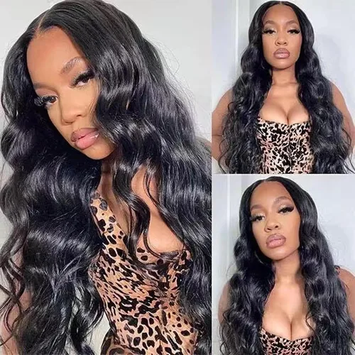 Miniatura 7 de Extensiones de cabello humano ondulado brasileño de 20, 20, 20, 20 pulgadas, 3 paquetes de extensiones de cabello humano virgen sin procesar