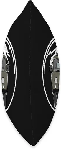 Miniatura 2 de UAZ Buchanka 452 Offroad Minivan Geländewagen Buchanka UAZ 452 Off-Road 4x4 Minivan - Almohada de campamento, 16 x 16 pulgadas, multicolor