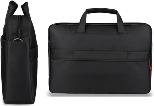 Miniatura 6 de Bolsa para laptop de 18.4 pulgadas de nylon impermeable con amortiguación, apta para laptops de juego de hasta 18 pulgadas, portátiles, computadoras