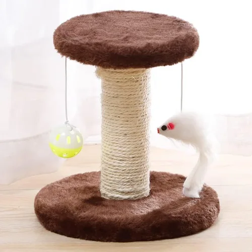 Miniatura 8 de Rascador de gato con marco de escalada para gatos, juguete para gato, cuerda de sisal, árbol de gato, gatito, parque infantil, muebles para mascotas