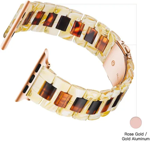 Miniatura 4 de Correas de resina para iWatch de moda para Apple Watch Series Ultra 8 7 6 SE 5 4 3 2 1