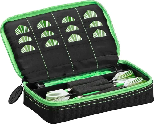 Miniatura 14 de Casemaster Plazma - Estuche para dardos de punta suave y de acero, tiene capacidad para 3 dardos y cuenta con tubo de almacenamiento integrado